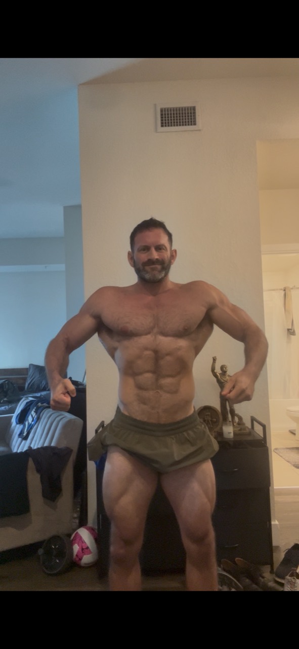 Front check-in photo at 1 week out
