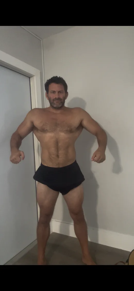Front check-in photo at 15 weeks out