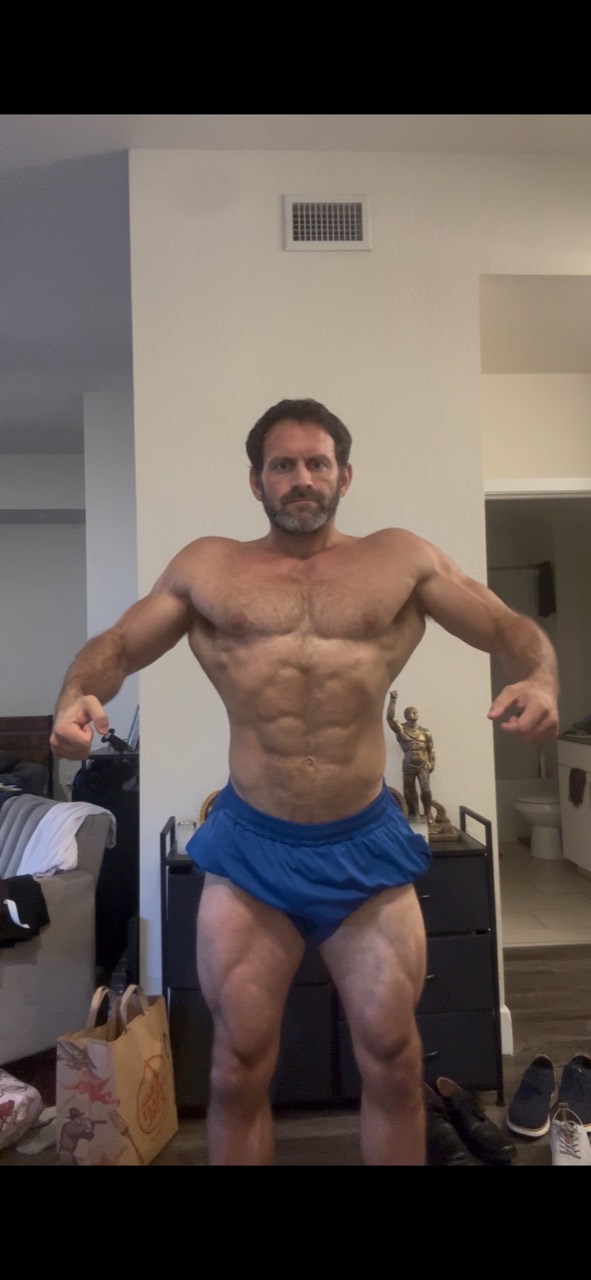 Front check-in photo at 2 weeks out